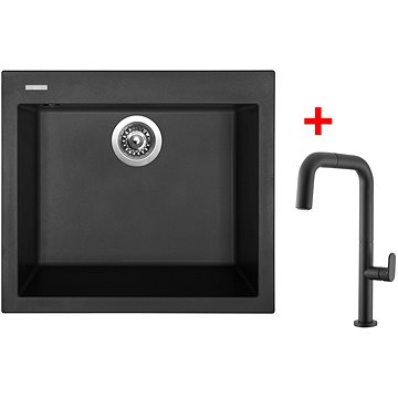 

Sinks Cube 560 Nanoblack + EVA P Nanoblack
