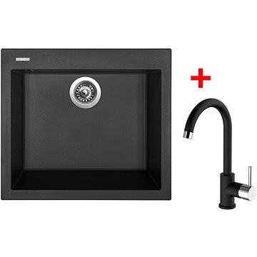 

Sinks Cube 560 Nanoblack + Mix 35 Nanoblack