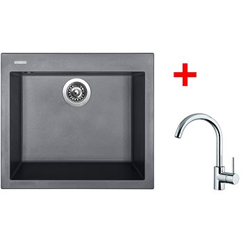 

Sinks Cube 560 Nanogrey + Mix 35