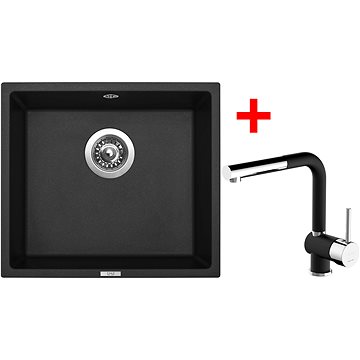 

Sinks Frame 457 Pureblack + Mix 3 P GR