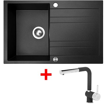

Sinks Grande 800 XC Granblack + Mix 3 P GR