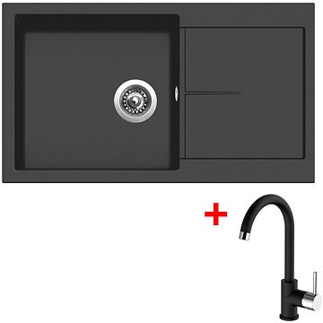 

Sinks Infinity 860 Nanoblack + Mix 35 Nanoblack
