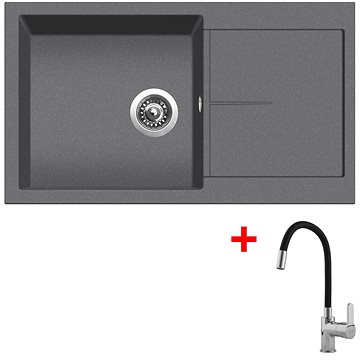 

Sinks Infinity 860 Titanium + Flexia