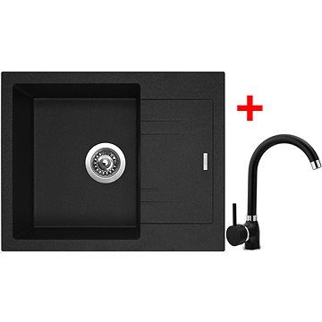 

Sinks Linea 600 Granblack + Polo GR