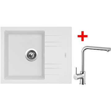 

Sinks Linea 600 Milk + Elka
