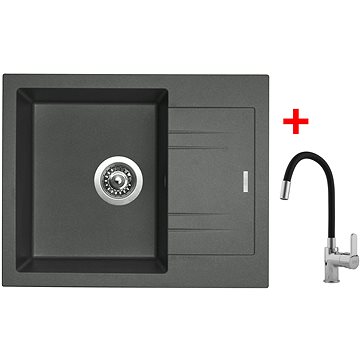 

Sinks Linea 600 Titanium + Flexia