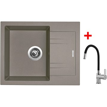 

Sinks Linea 600 Truffle + Flexia