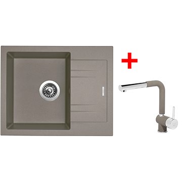 

Sinks Linea 600 Truffle + Mix 3 P GR