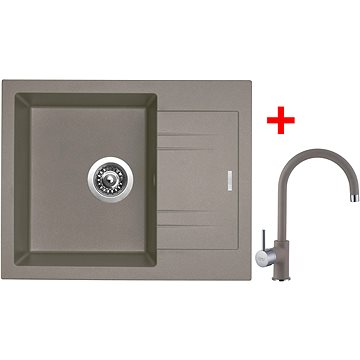 

Sinks Linea 600 Truffle + Vitalia GR