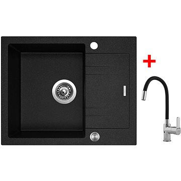 

Sinks Linea 600 XC Granblack + Flexia