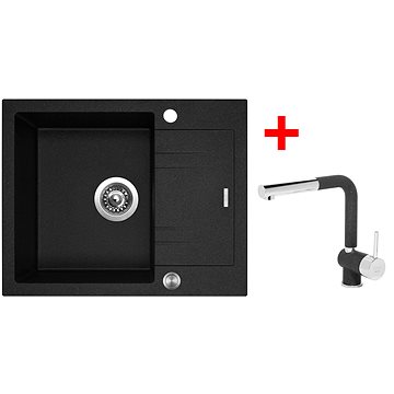 

Sinks Linea 600 XC Granblack + Mix 3 P GR