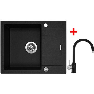 

Sinks Linea 600 XC Granblack + Vitalia GR