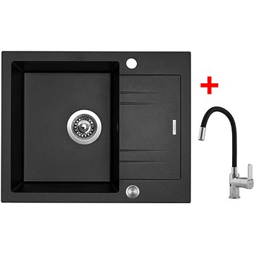 

Sinks Linea 600 XC Metalblack + Flexia