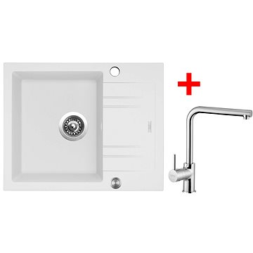 

Sinks Linea 600 XC Milk + Elka
