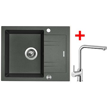 

Sinks Linea 600 XC Titanium + Elka