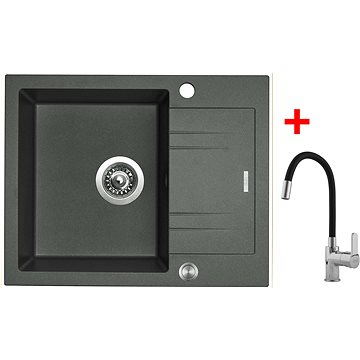 

Sinks Linea 600 XC Titanium + Flexia