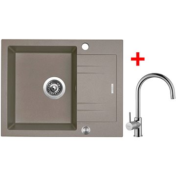 

Sinks Linea 600 XC Truffle + Vitalia