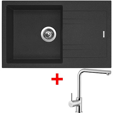 

Sinks Linea 780 Granblack + Elka