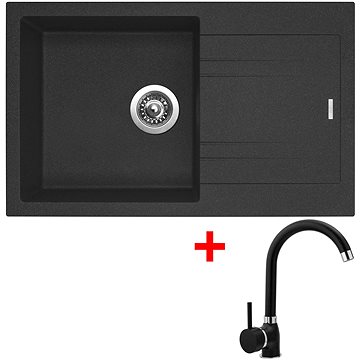 

Sinks Linea 780 Granblack + Polo GR