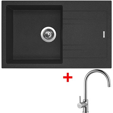 

Sinks Linea 780 Granblack + Vitalia