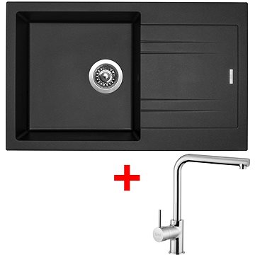 

Sinks Linea 780 Metalblack + Elka