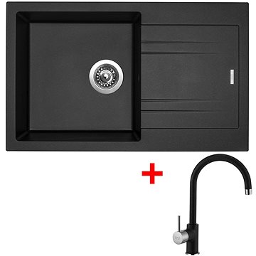 

Sinks Linea 780 Metalblack + Vitalia GR