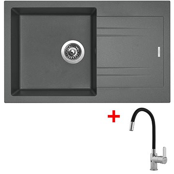 

Sinks Linea 780 Titanium + Flexia