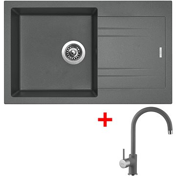 

Sinks Linea 780 Titanium + Vitalia GR