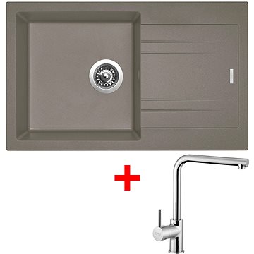 

Sinks Linea 780 Truffle + Elka