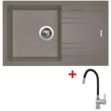 

Sinks Linea 780 Truffle + Flexia