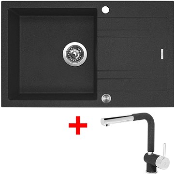 

Sinks Linea 780 XC Granblack + Mix 3 P GR