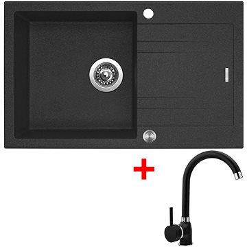 

Sinks Linea 780 XC Granblack + Polo GR