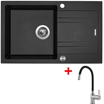

Sinks Linea 780 XC Metalblack + Flexia