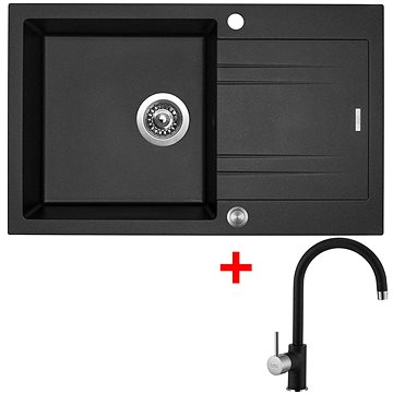 

Sinks Linea 780 XC Metalblack + Vitalia GR