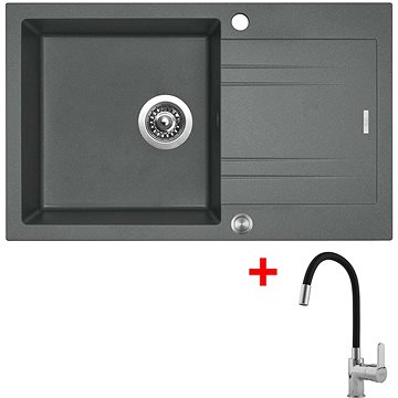 

Sinks Linea 780 XC Titanium + Flexia