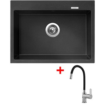 

Sinks Maximo 680 Metalblack + Flexia