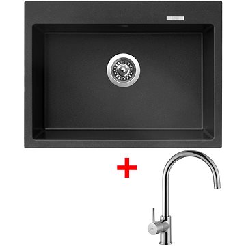 

Sinks Maximo 680 Metalblack + Vitalia