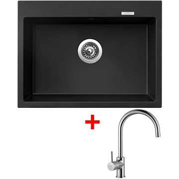

Sinks Maximo 680 Pureblack + Vitalia