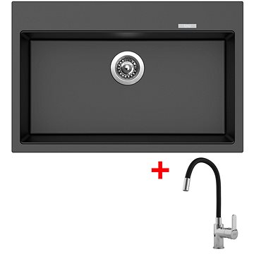 

Sinks Maximo 780 Metalblack + Flexia