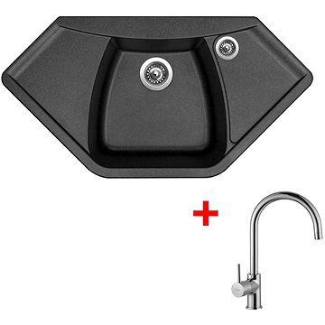 

Sinks Naiky 980 Metalblack + Vitalia