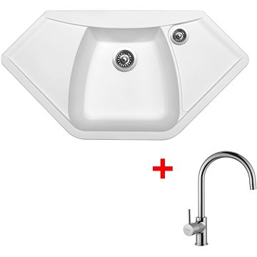 

Sinks Naiky 980 Milk + Vitalia