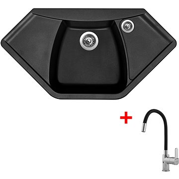 

Sinks Naiky 980 Pureblack + Flexia
