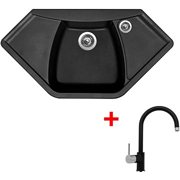 

Sinks Naiky 980 Pureblack + Vitalia GR