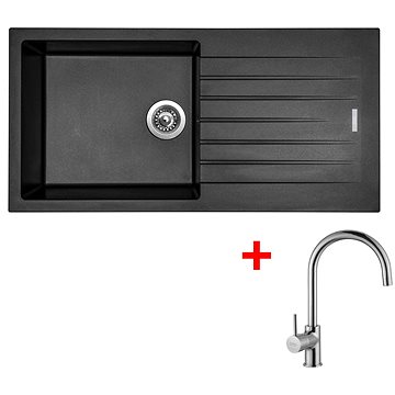 

Sinks Perfecto 1000 Metalblack + Vitalia