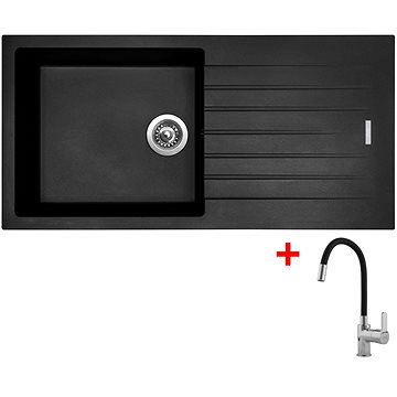 

Sinks Perfecto 1000 Pureblack + Flexia