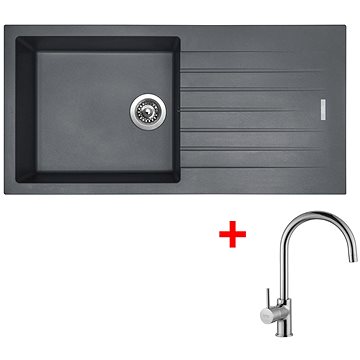 

Sinks Perfecto 1000 Titanium + Vitalia