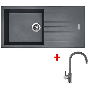 

Sinks Perfecto 1000 Titanium + Vitalia GR