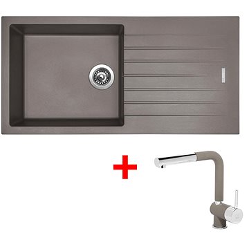 

Sinks Perfecto 1000 Truffle + Mix 3 P GR