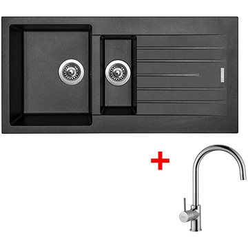

Sinks Perfecto 1000.1 Metalblack + Vitalia