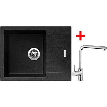 

Sinks Perfecto 650 Granblack + Elka